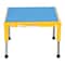 Vestil Adj. Steel Stand, 10-1/2-16-1/2 H, 24 x 24, 10.5 Overall Height, Steel, Yellow AHT-H-2424 - alternate 4